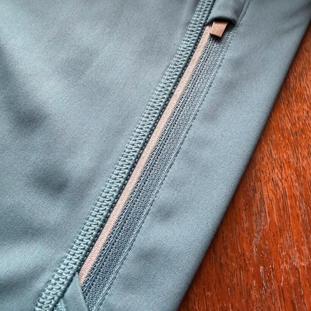 Athleta Unbrushed 7/8 Rainier Tight Borealis Green Teal Small TALL - Picture 5 of 9